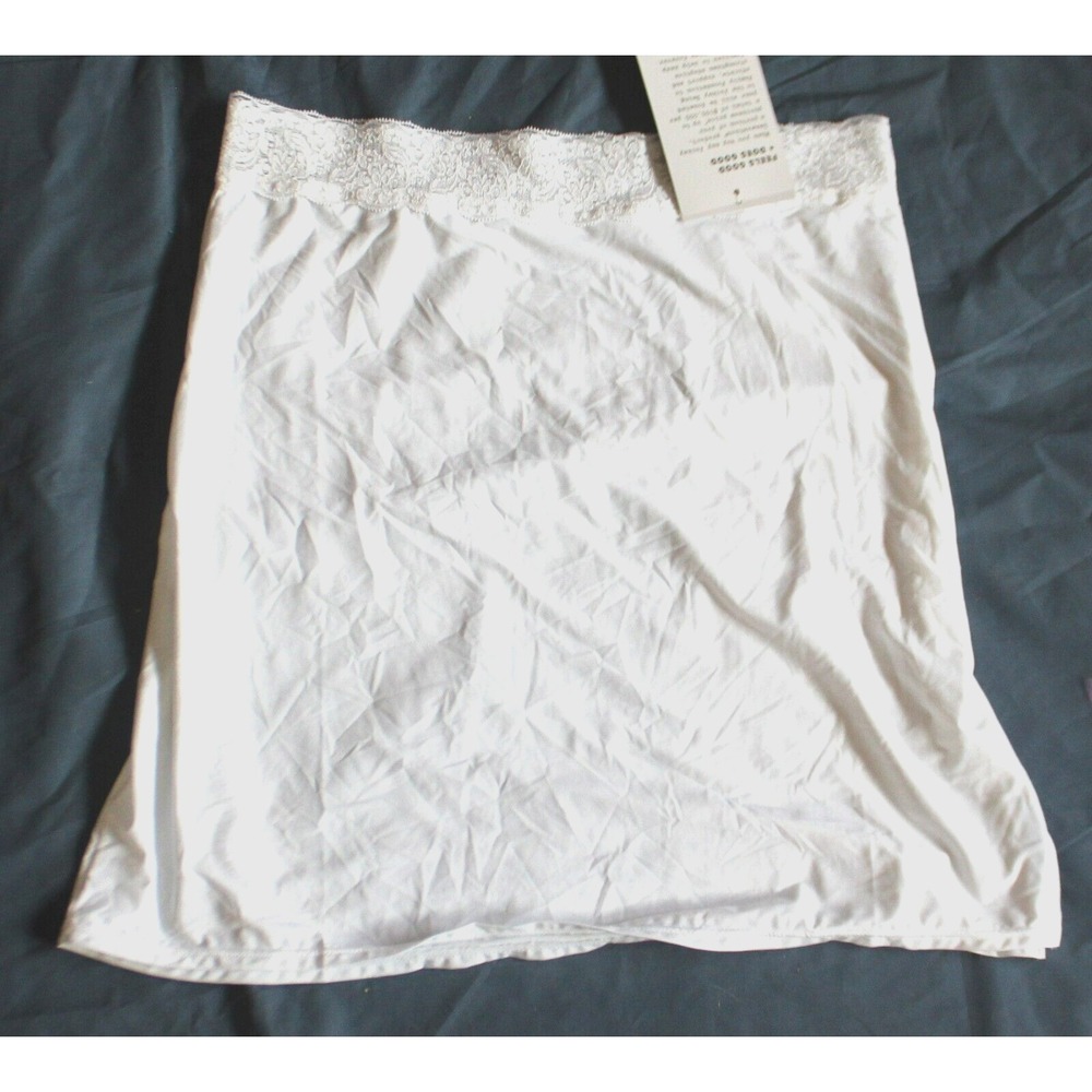 Jockey Generation Everyday Smoothing Cling Free Half Slip Women's Size L white